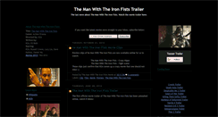 Desktop Screenshot of man-with-the-iron-fists-movie-trailer.blogspot.com