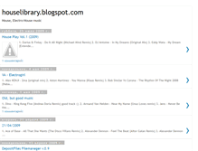 Tablet Screenshot of houselibrary.blogspot.com