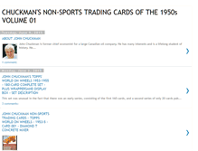 Tablet Screenshot of chuckmannon-sporttradingcards1950s.blogspot.com