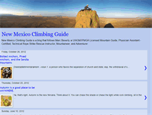 Tablet Screenshot of newmexicoclimbingguide.blogspot.com