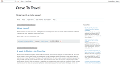 Desktop Screenshot of cravetotravel.blogspot.com