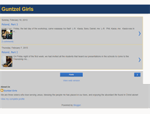 Tablet Screenshot of guntzelgirls.blogspot.com