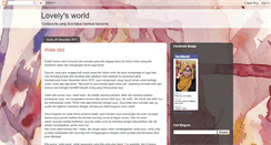 Desktop Screenshot of lovelydisini.blogspot.com