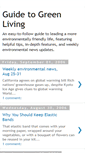 Mobile Screenshot of guidetogreenliving.blogspot.com