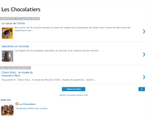 Tablet Screenshot of leschocolatiers.blogspot.com