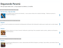 Tablet Screenshot of degustandopanama.blogspot.com