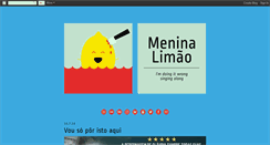 Desktop Screenshot of meninalimao.blogspot.com