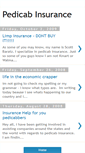 Mobile Screenshot of pedicabinsurance.blogspot.com
