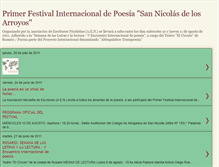 Tablet Screenshot of festivaldepoesia-sna.blogspot.com