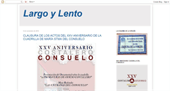 Desktop Screenshot of largoylento.blogspot.com