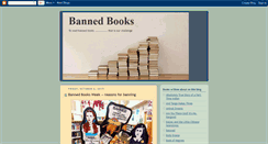 Desktop Screenshot of bannedbookschallenge.blogspot.com