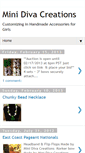 Mobile Screenshot of minidivacreations.blogspot.com