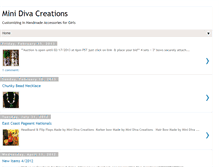 Tablet Screenshot of minidivacreations.blogspot.com