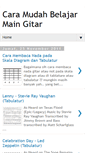 Mobile Screenshot of bermain-gitar.blogspot.com