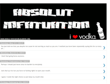 Tablet Screenshot of absolut-infatuation.blogspot.com