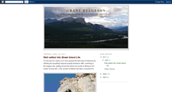 Desktop Screenshot of granthelgeson.blogspot.com