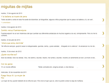 Tablet Screenshot of miguitasdemijitas.blogspot.com