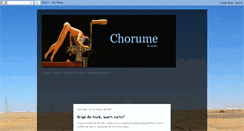 Desktop Screenshot of chorumeweb.blogspot.com