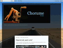 Tablet Screenshot of chorumeweb.blogspot.com