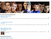 Tablet Screenshot of kirkandspock.blogspot.com