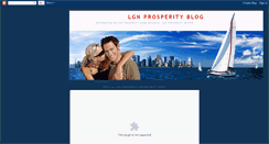 Desktop Screenshot of lgnprosperity-blog.blogspot.com