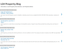 Tablet Screenshot of lgnprosperity-blog.blogspot.com