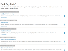 Tablet Screenshot of eastbaylivin.blogspot.com
