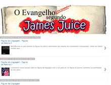 Tablet Screenshot of evangelhosegundojamesjuice.blogspot.com