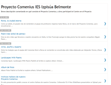 Tablet Screenshot of iesizpisuabelmonte.blogspot.com