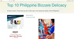 Desktop Screenshot of pinoybizzare.blogspot.com