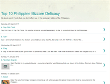 Tablet Screenshot of pinoybizzare.blogspot.com