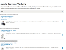 Tablet Screenshot of mobile-pressure-washers.blogspot.com