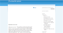 Desktop Screenshot of actualitephotofr.blogspot.com