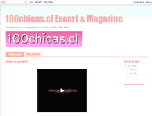 Tablet Screenshot of cienchicaspuntocl.blogspot.com