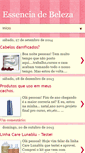 Mobile Screenshot of essenciadebeleza.blogspot.com