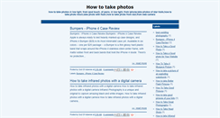 Desktop Screenshot of howtotakephoto.blogspot.com