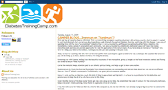 Desktop Screenshot of diabetestrainingcamp.blogspot.com