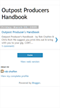 Mobile Screenshot of outpostproducershandbook.blogspot.com