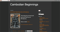 Desktop Screenshot of cambodianbeginnings.blogspot.com