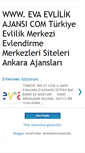 Mobile Screenshot of eva-evlilik-ajans.blogspot.com