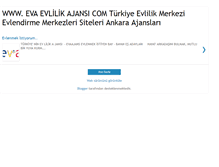 Tablet Screenshot of eva-evlilik-ajans.blogspot.com