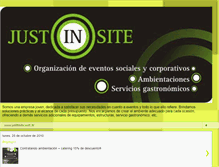 Tablet Screenshot of justinsite-eventos.blogspot.com