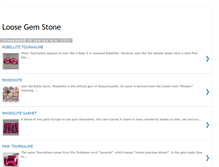 Tablet Screenshot of loosegemstoneinfo.blogspot.com