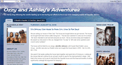 Desktop Screenshot of ozzyandashleyadventures.blogspot.com