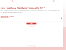 Tablet Screenshot of hothairstylesnew.blogspot.com
