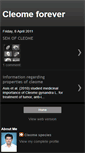Mobile Screenshot of cleomeethanomed.blogspot.com