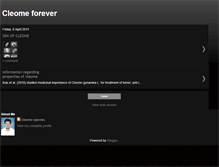 Tablet Screenshot of cleomeethanomed.blogspot.com