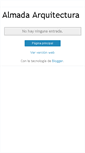 Mobile Screenshot of almadaarquitectura.blogspot.com