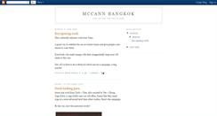 Desktop Screenshot of mccannbangkok.blogspot.com