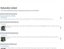 Tablet Screenshot of naturallycoiled.blogspot.com
